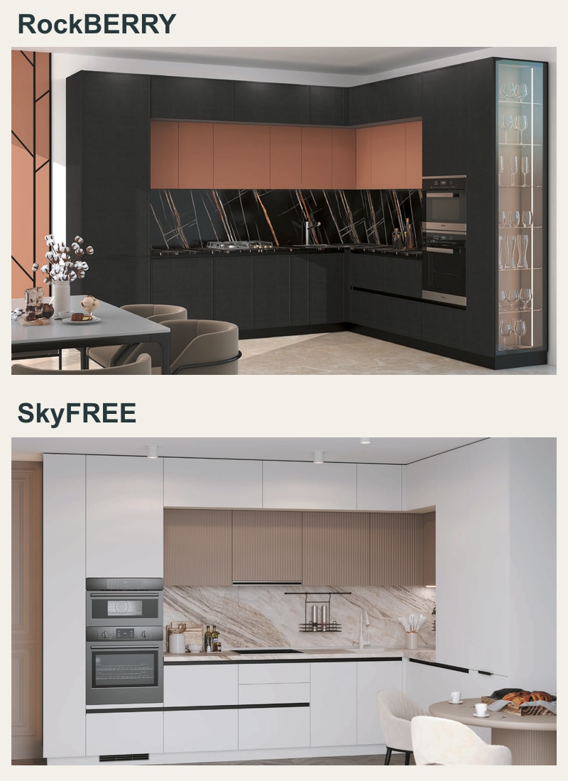 Два реальных интерьера RockBERRY и SkyFREE