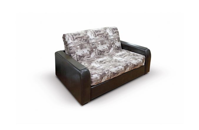 Малогабаритный диван Вегас 1,74 м. Print choco