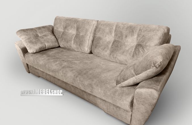 Прямой выкатной диван 