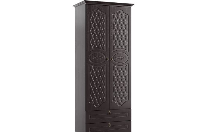Шкаф 2–дверный с ящиками Престиж 