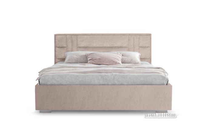Кровать с мягкой спинкой 