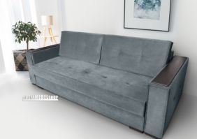 Прямой диван Сенатор 2 NEW с накладками
