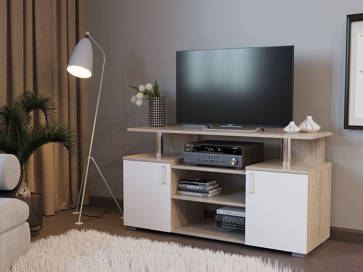 Мода дизайн меламина деревянная стойка/подставка телевизора для гостиной мебель