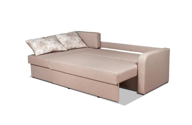 Угловой диван–еврокнижка Домино. Beige
