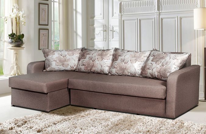 Угловой диван–еврокнижка Домино