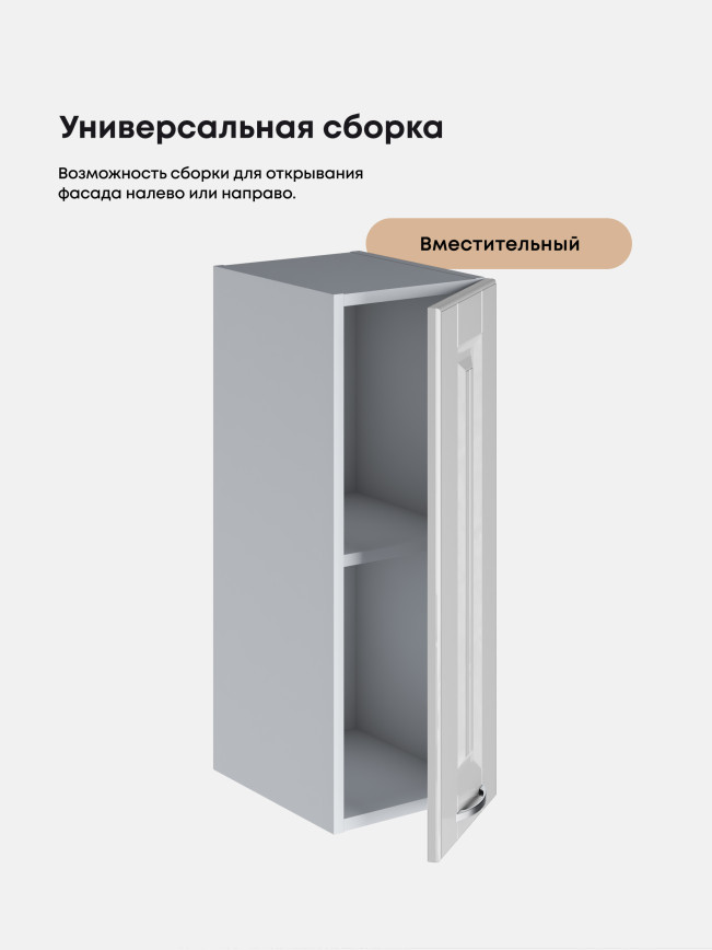 Кухонный модуль навесной Виола Нео Кантри Ш-250 Глянцевый