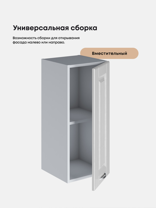Кухонный модуль навесной Виола Нео Кантри Ш-300 Глянцевый