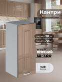 Кухонный модуль навесной Виола Нео Кантри Ш-300 Глянцевый