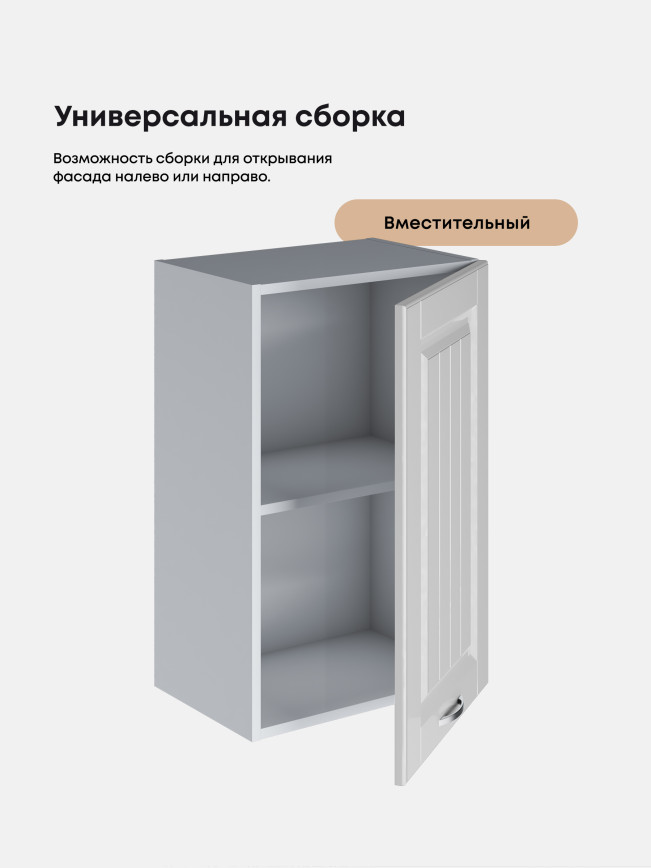 Кухонный модуль навесной Виола Нео Кантри Ш-450 Глянцевый