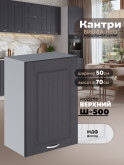 Кухонный модуль навесной Виола Нео Кантри Ш-500 Матовый