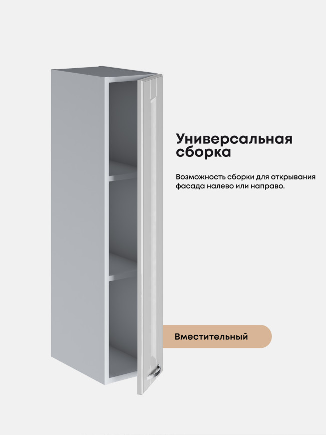 Кухонный модуль навесной Виола Нео Кантри Ш-200(Н9) Глянцевый