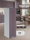 Кухонный модуль навесной Виола Нео Канрит Ш-250(Н9) Матовый