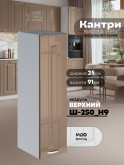 Кухонный модуль навесной Виола Нео Канрит Ш-250(Н9) Глянцевый