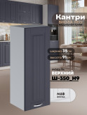 Кухонный модуль навесной Виола Нео Кантри Ш-350(Н9) Матовый