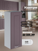 Кухонный модуль навесной Виола Нео Кантри Ш-350(Н9) Матовый