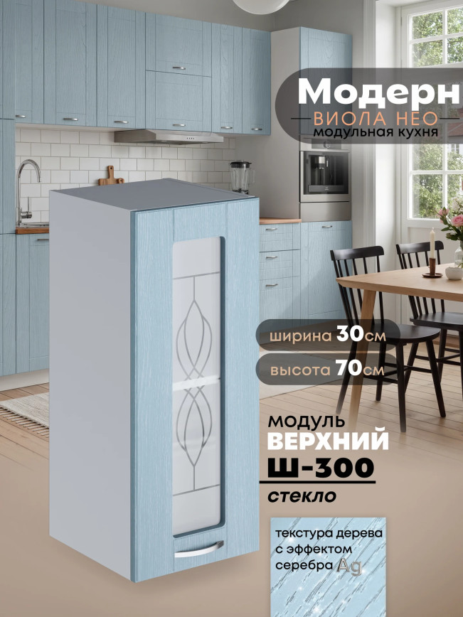 Модерн — Модерн_Ш300_стекло_Реалвуд скай_1.jpg