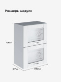Модерн — Модерн_ШГ500_стекло_Альберо браш серебро_2.jpg