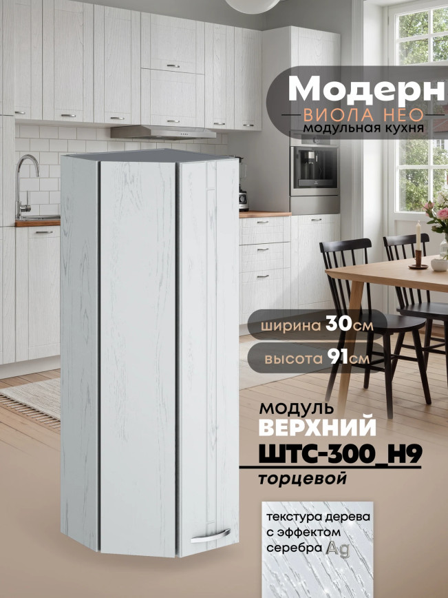 Модерн — Модерн_ШТС-300_H9_Альберо браш серебро_1.jpg