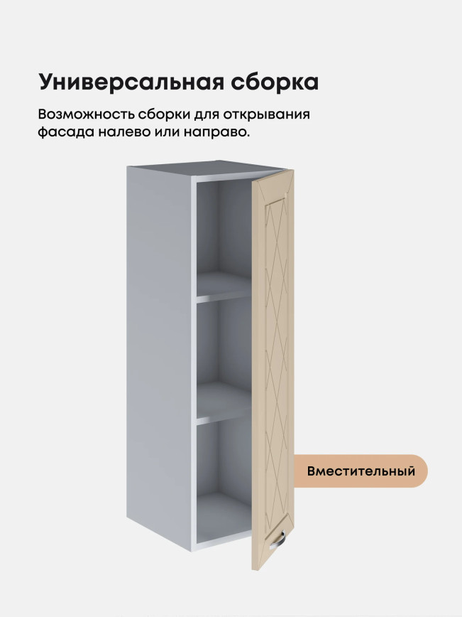 Прованс — Прованс_Ш-300_Н9_Ваниль глянец_3.jpg